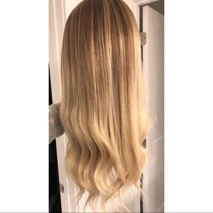 Blonde Human Hair Wig